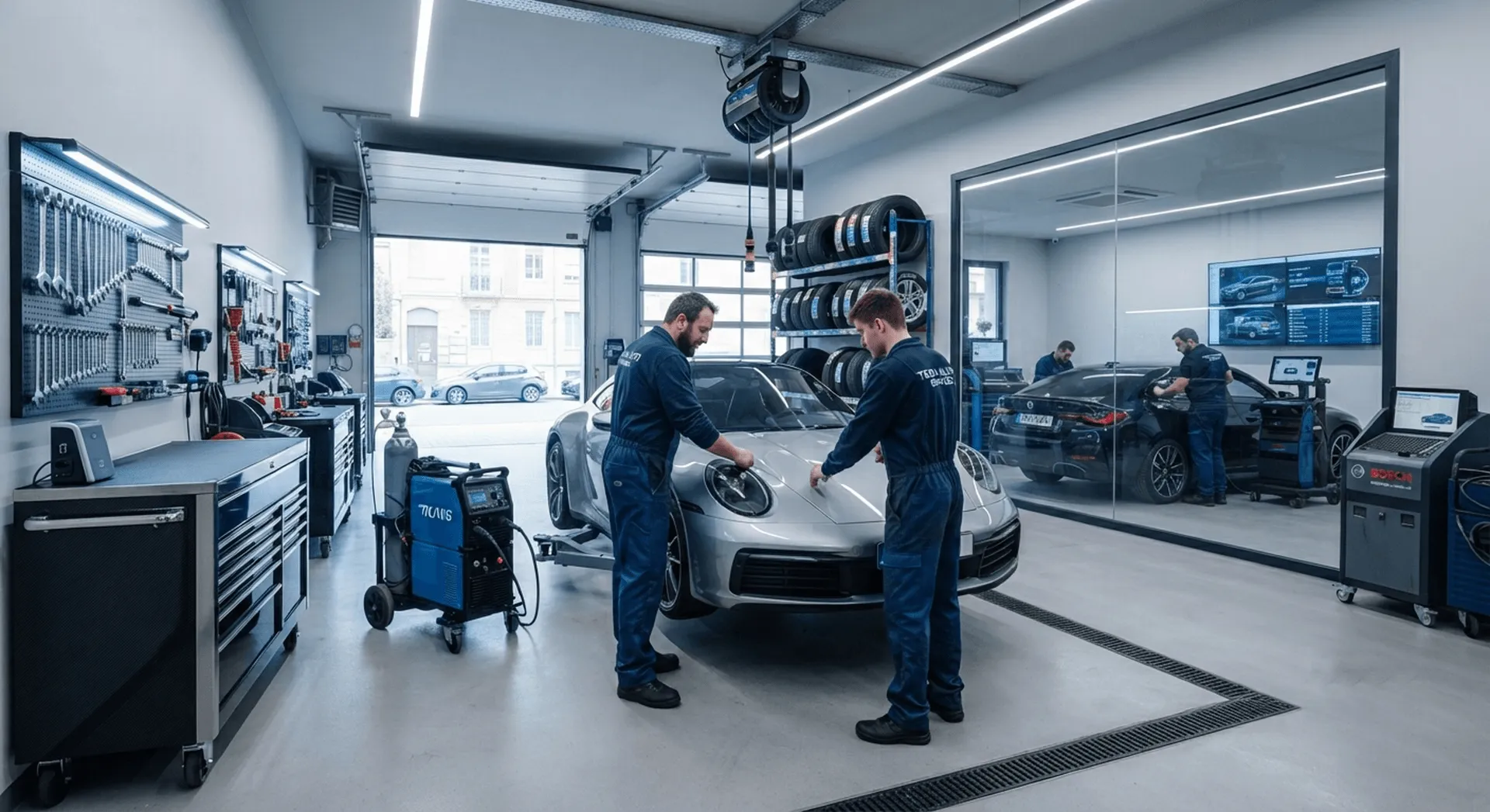 Professionelle Autoreparatur, Inspektion und Service - faire Preise, schnelle Termine.